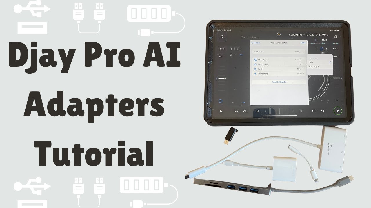Djay Pro AI Adapters Tutorial