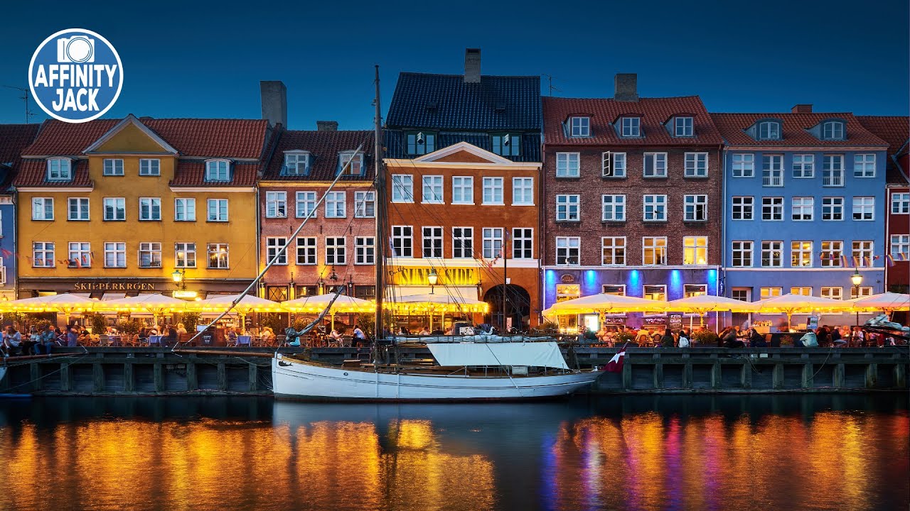 Affinity Photo - Farben und Lichter in Kopenhagen mit der Luminanzmaske verbessern