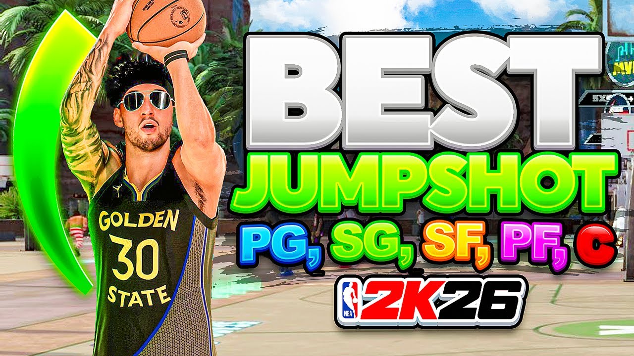BEST JUMPSHOTS FOR ALL BUILDS + 3PT RATINGS on NBA 2K26! (SEASON 3) BEST SHOOTING TIPS & SETTINGS