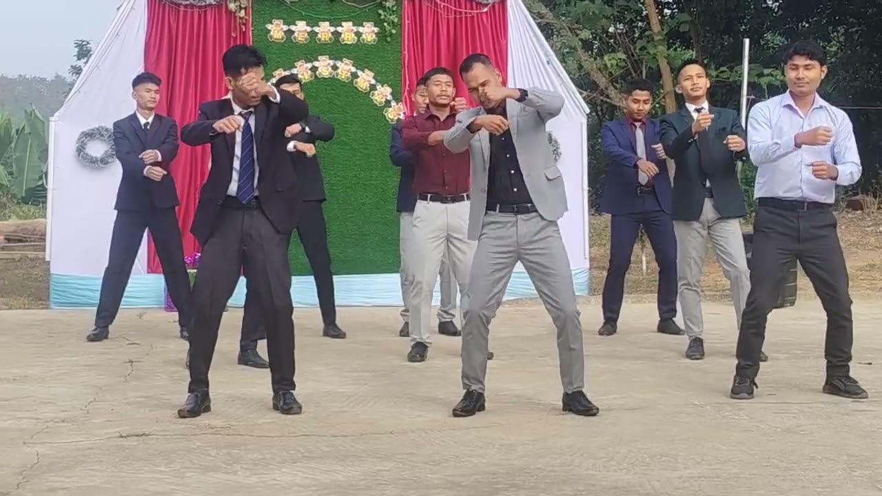 Bijoynondi Mulungswi crew dancer christmas celebration 2025