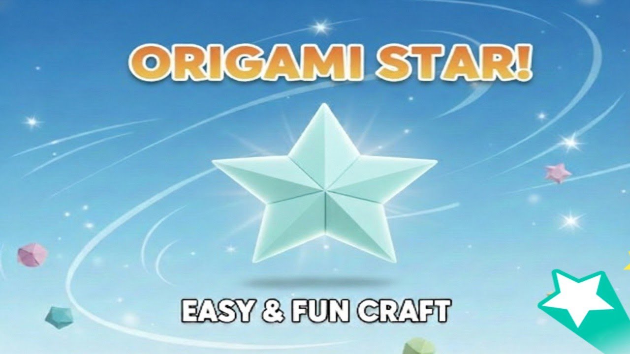 Cara Membuat Origami Bintang