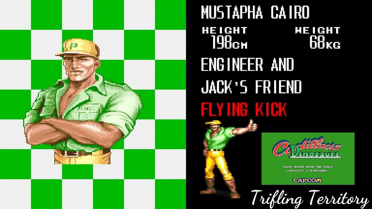 Cadillacs & Dinosaurs Full Gameplay | Mustapha | Arcade | Capcom | Retro Gaming