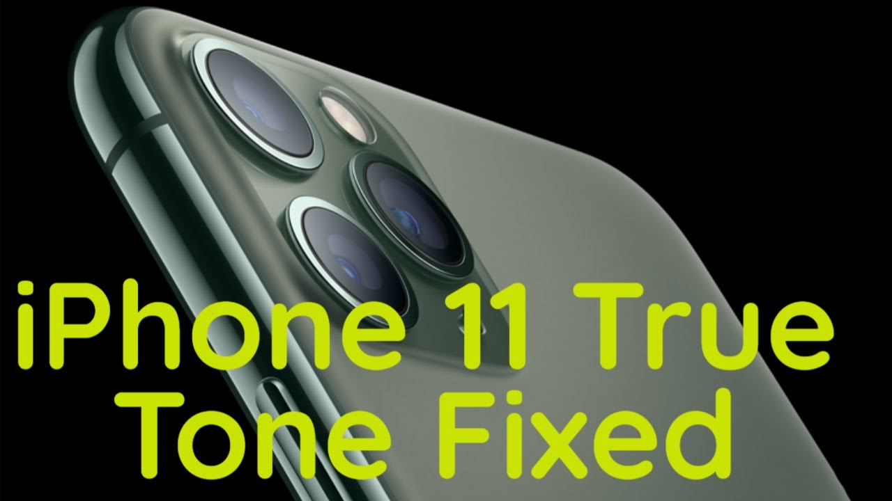 iPhone 11 True tone Fixed Transferred from Original LCD to Replacement LCD