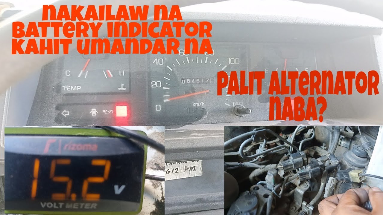 Hindi lahat pag Nakailaw na battery indicator,palit alternator agad!|#alternator | @tamjunsvlog
