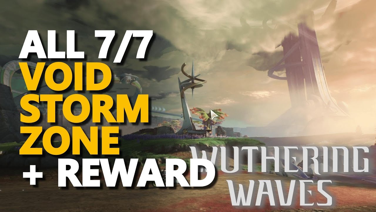 All Void Storm Zone Wuthering Waves