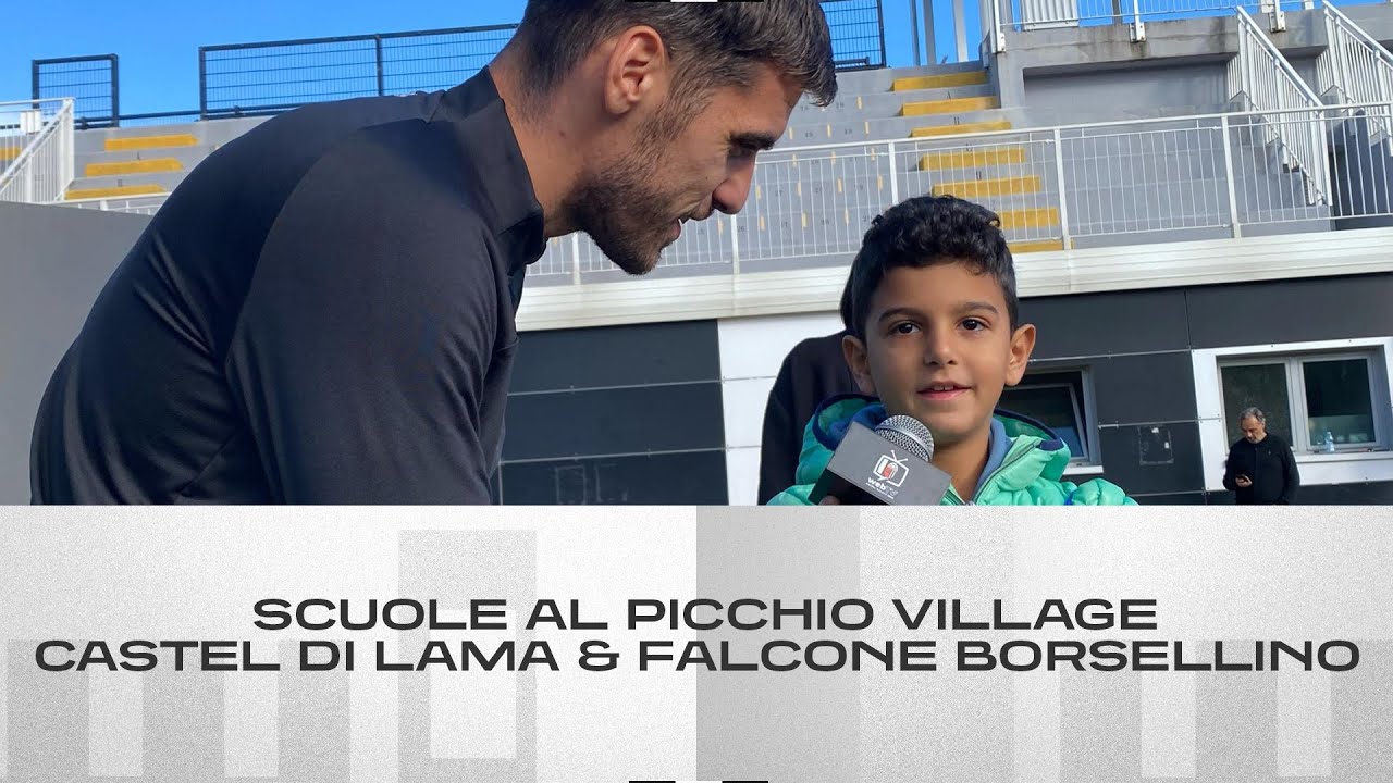 Scuole al Picchio Village | ISC Castel di Lama 1 & IC Falcone-Borsellino | Ascoli Calcio