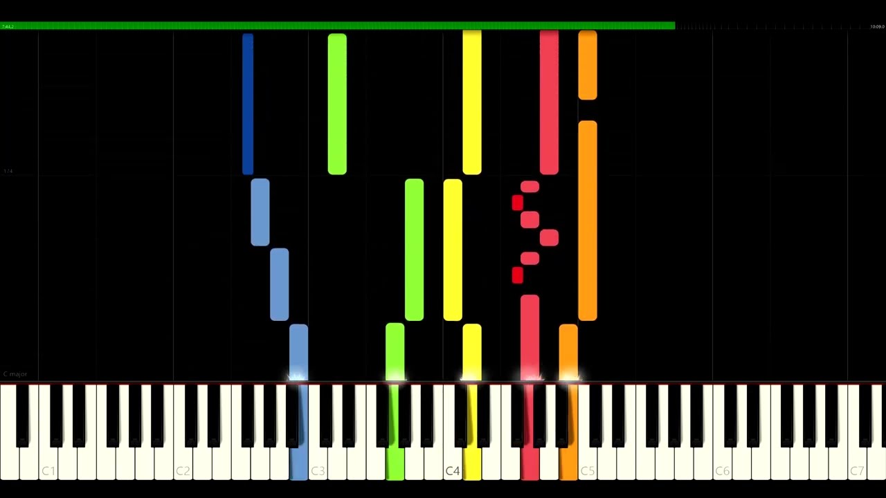Pièce d'orgue (Fantasia) in G Major - J.S. Bach - BWV 572 - Synthesia HD 60 fps