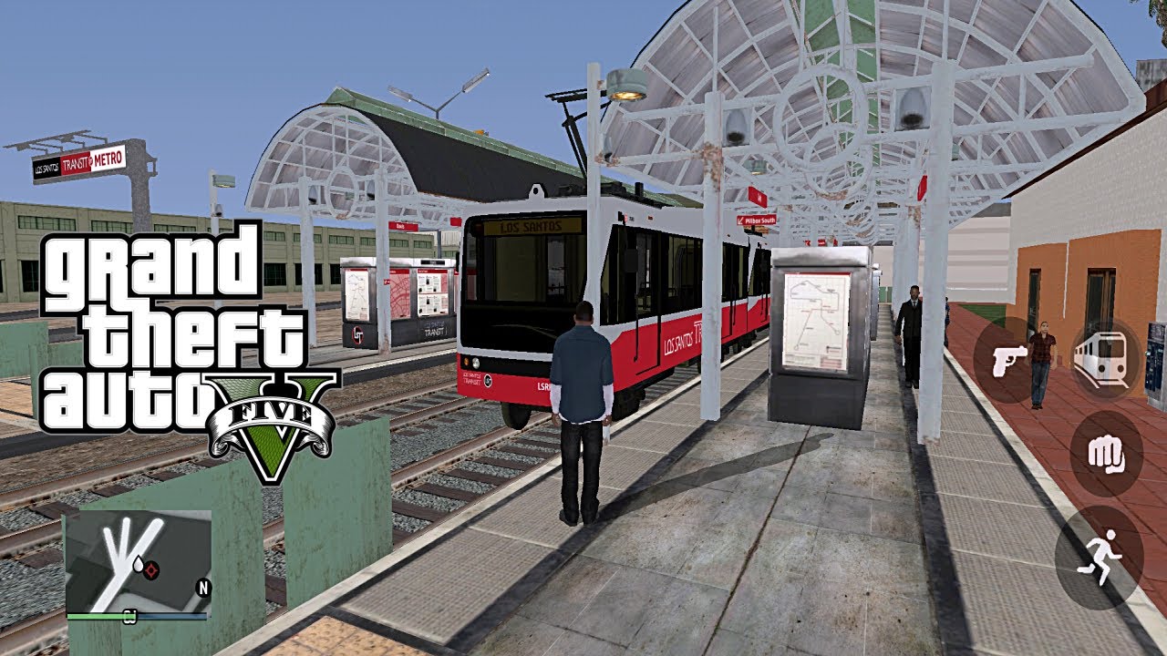 GTA SA Android - Metro Train Station GTA 5 Mod