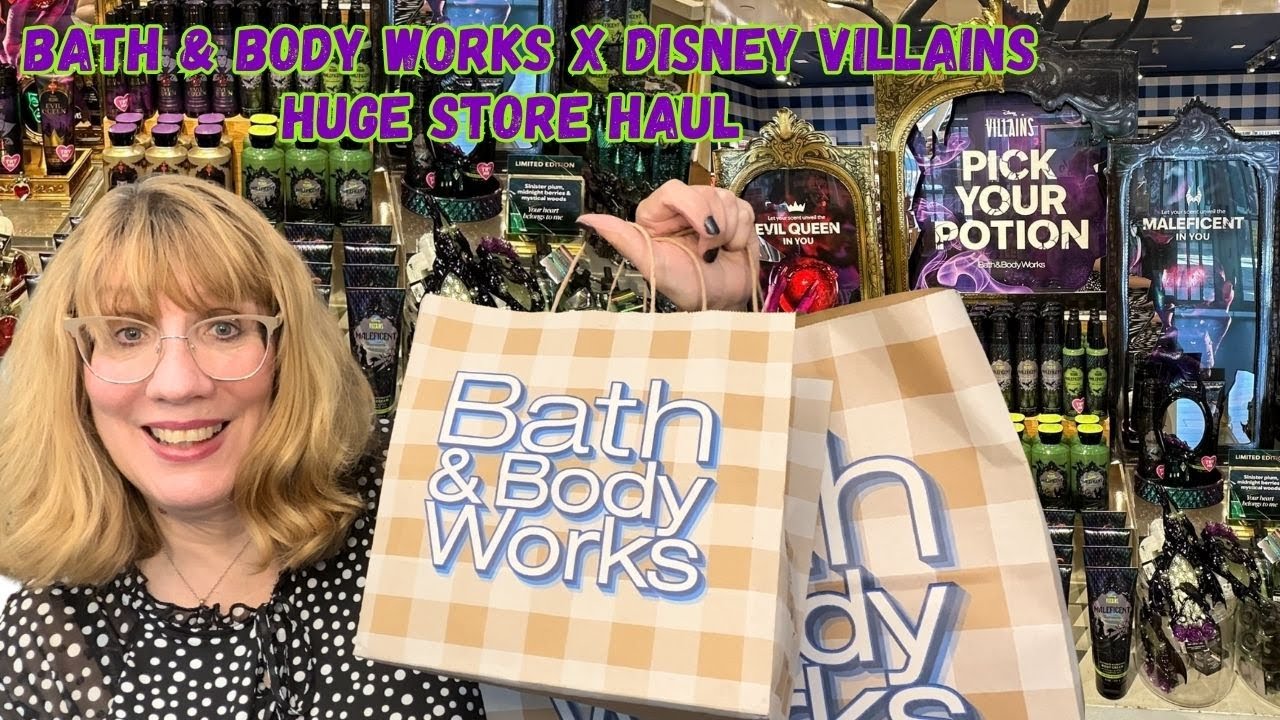 Bath & Body Works X Disney Villains Huge Store Haul