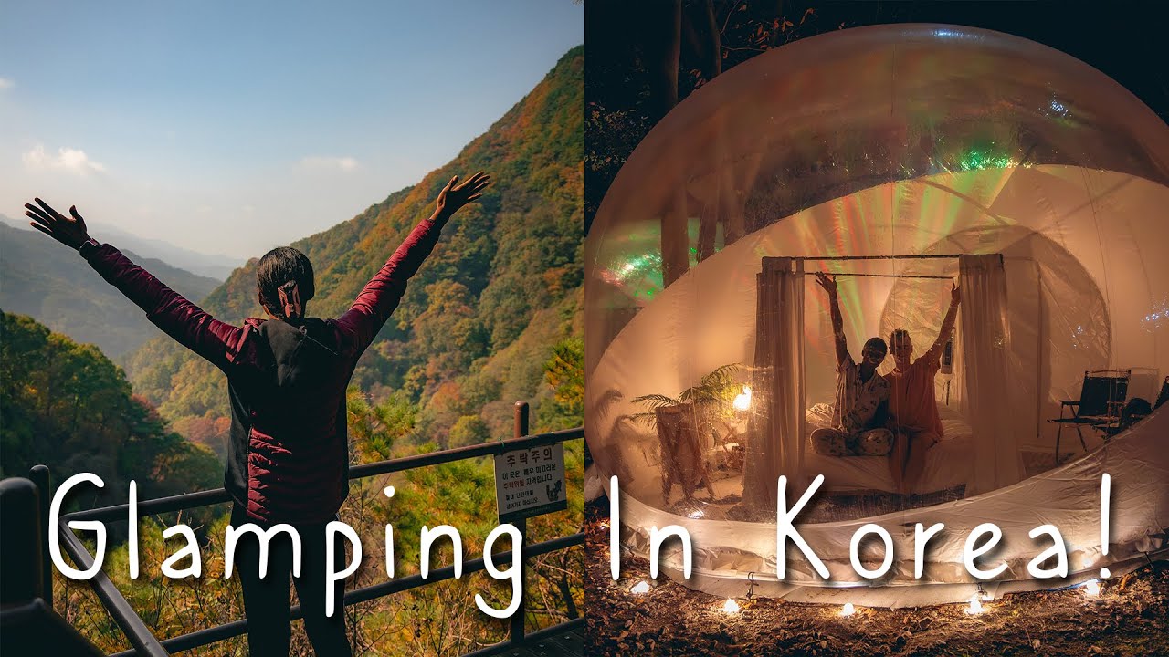 GLAMPING in Korea! | Jirisan, Jeonju