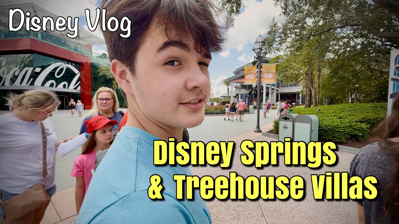 Disney World Vlog 2025: A Magical First Day at Saratoga Springs Treehouse Villas and Disney Springs