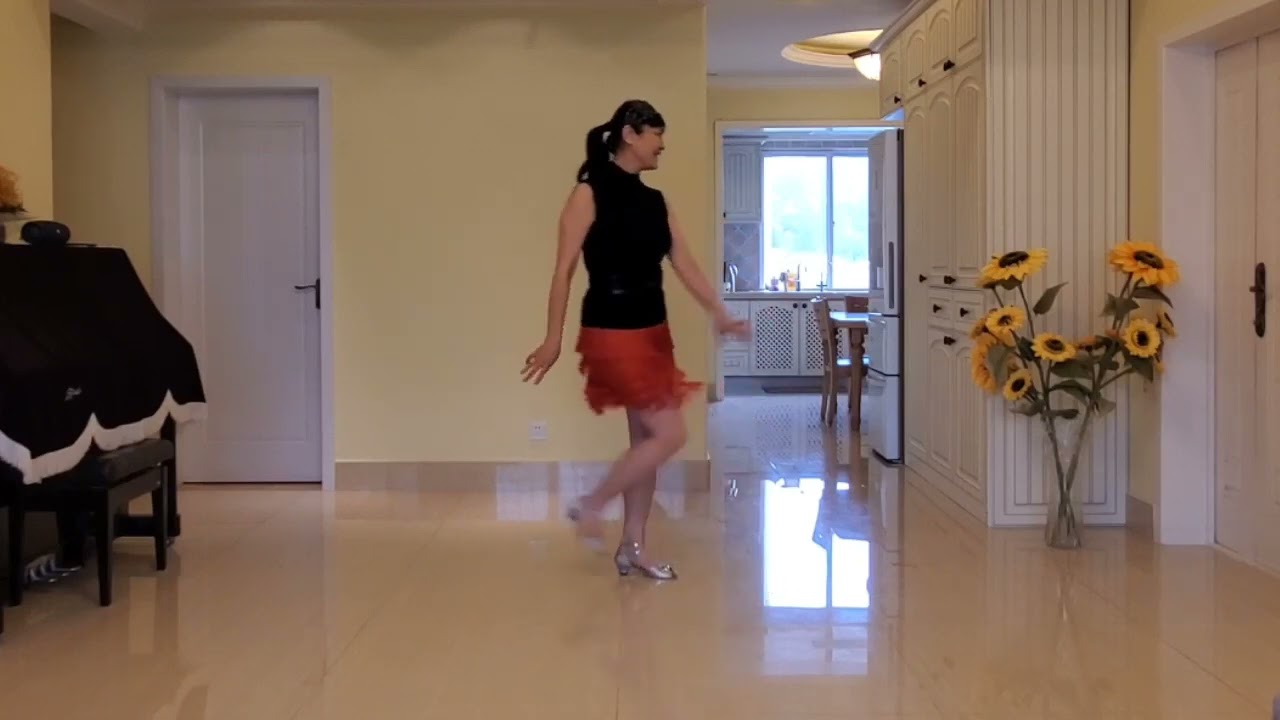 Cha Cha Pepito Line Dance Demo/Tutorial in Chinese