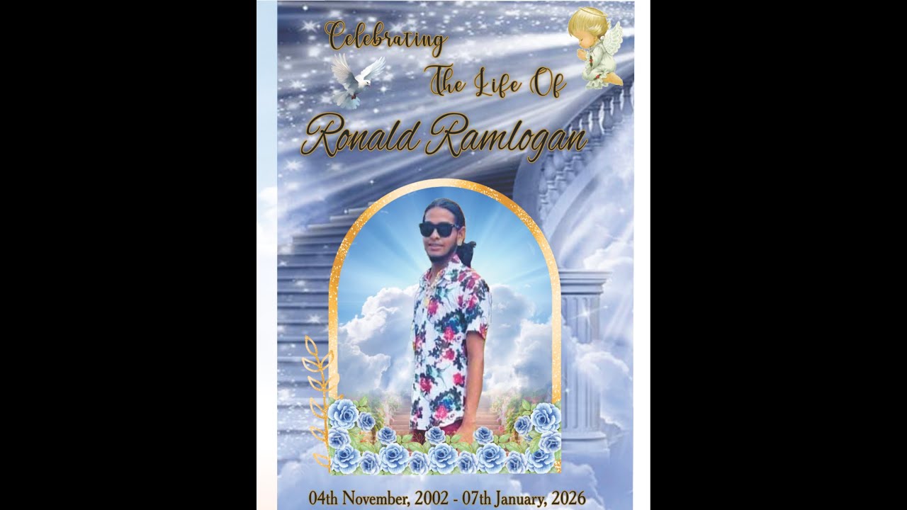 The Burial of the late Ronald Ramlogan