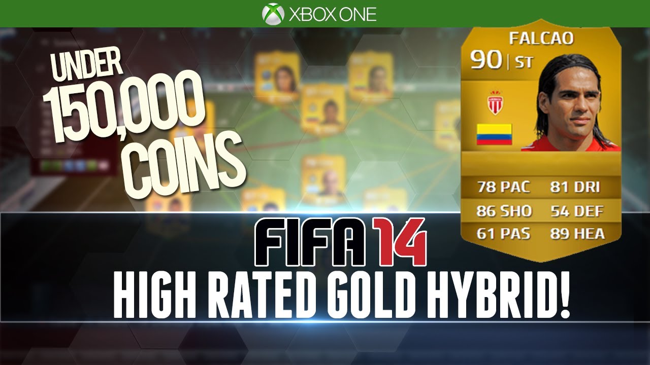 NEXT GEN FIFA 14 | HIGH RATED GOLD HYBRID for 150k! | Squad Builder #20 (Serie A/Ligue 1)