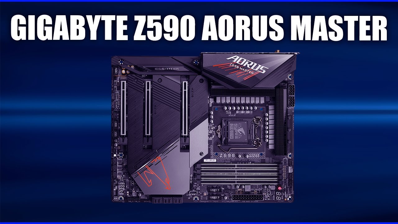 Материнская плата Gigabyte Z590 AORUS MASTER