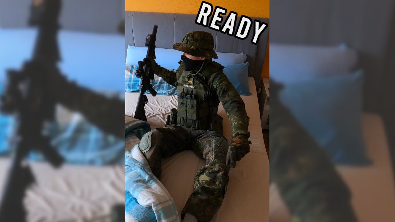 Wenn man mehr als bereit ist🤝🏻😂 | #airsoft #shorts #germany