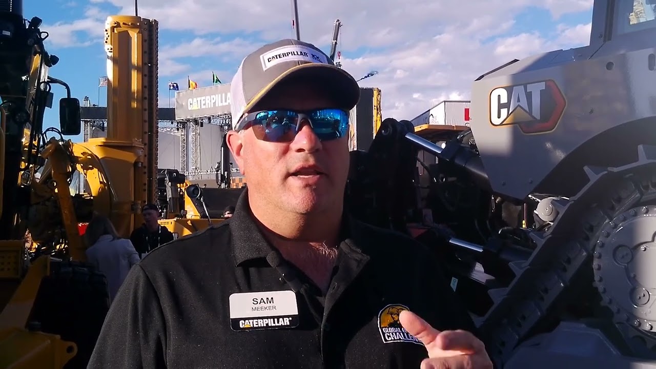 Caterpillar debuts new D8 XE electric drive dozer