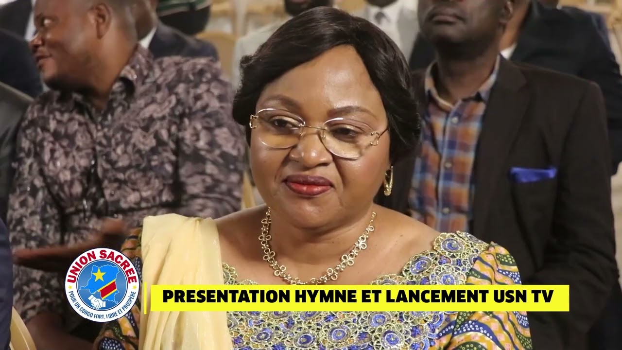 UNION SACREE PRESENTATION HYMNE ET LANCEMENT CHAINE UNION SACREE TELEVISION