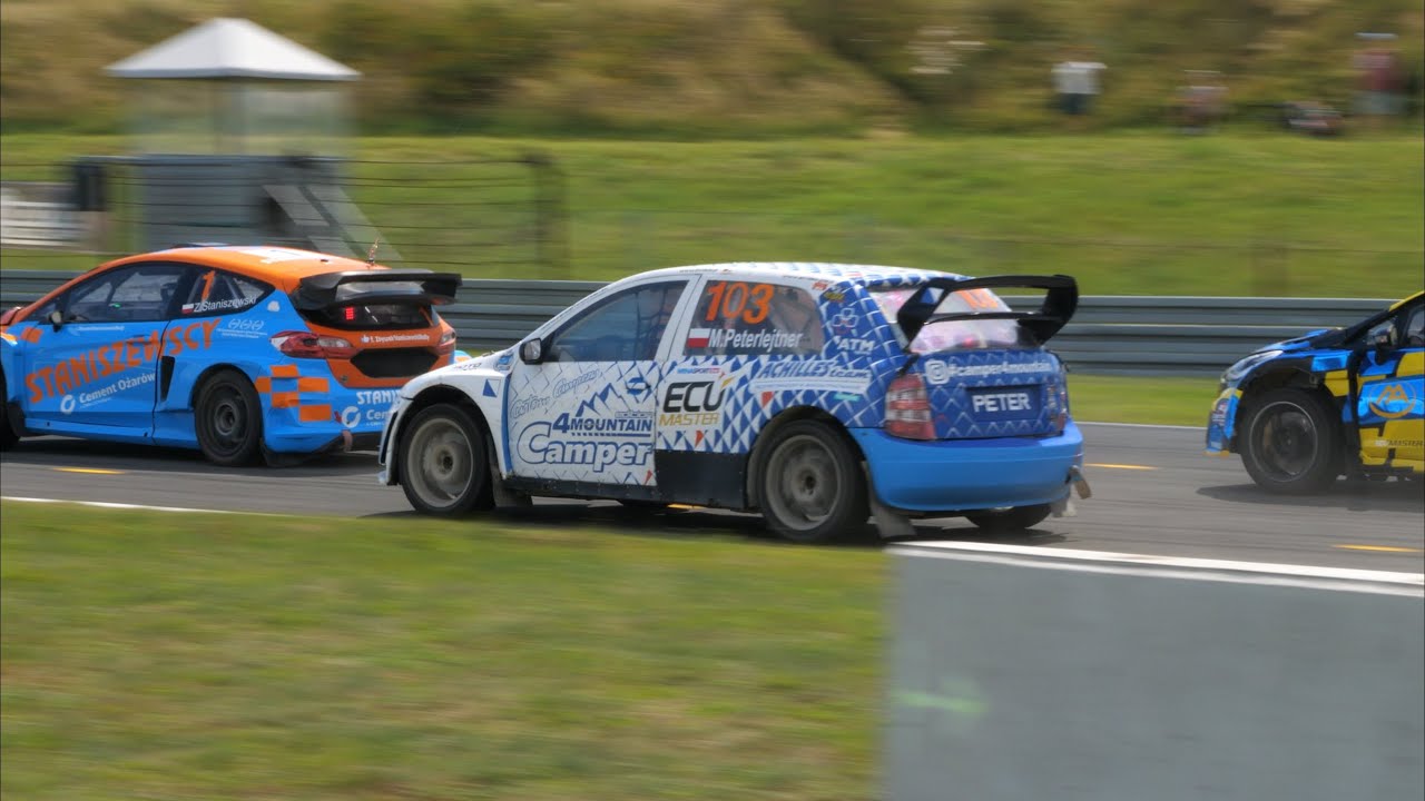 Rallycross ; Mistrzotwa Polski ; Tor Poznań 2023  ; Michał Peterlejtner  SuperCars Light / SuperCars