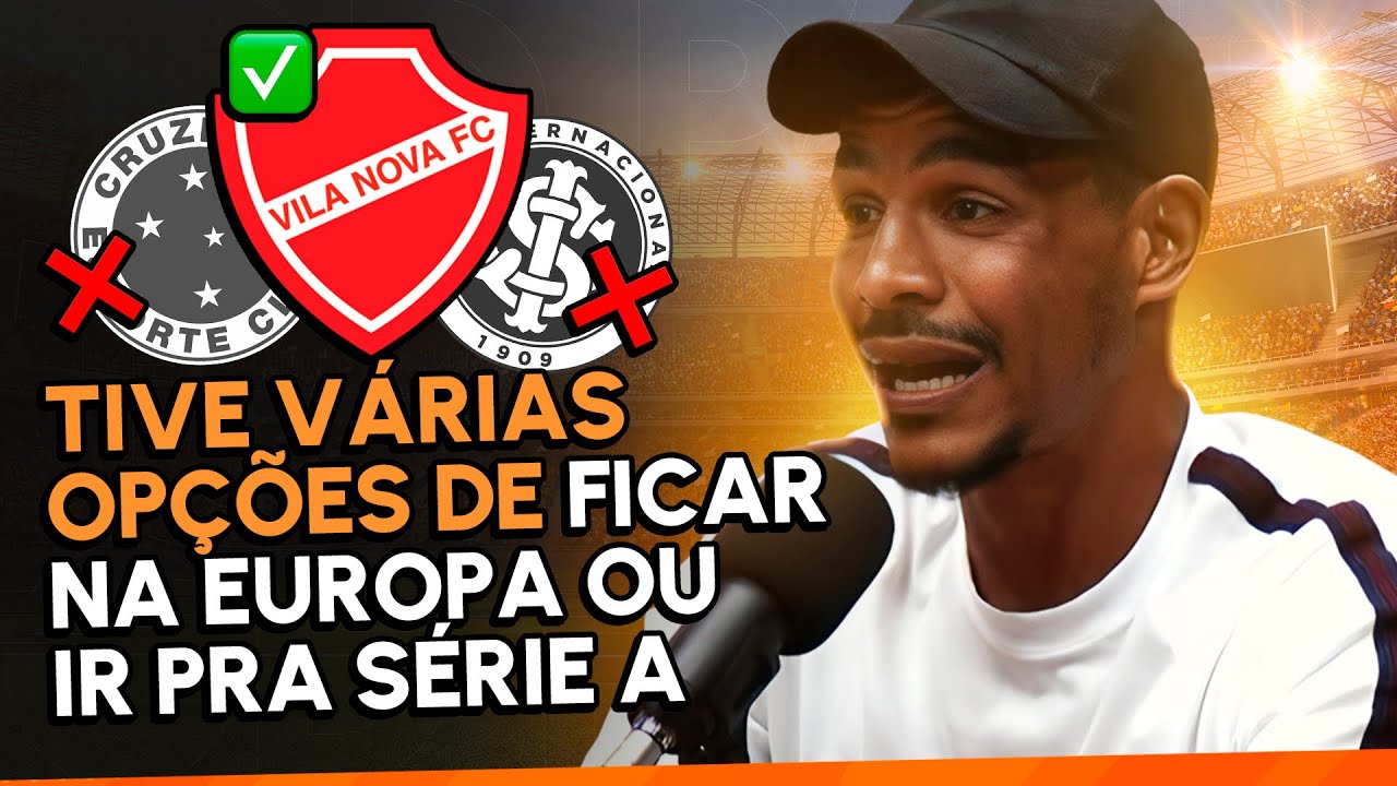Por que voltou pro VILA NOVA? | FERNANDO REGES