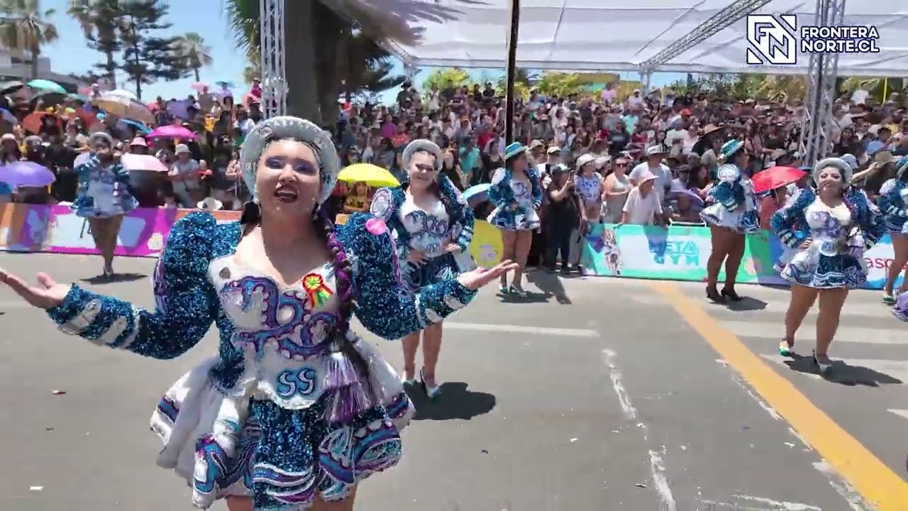 Caporales San Simon en el Carnaval Andino con la Fuerza del Sol 2026