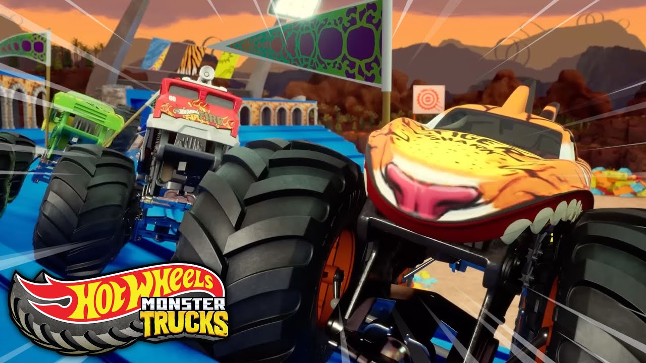 The Hot Wheels Monster Trucks Are Ready for Crashing and Smashing! 2 HRS