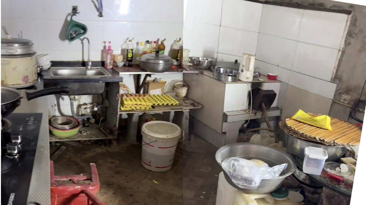 Volunteering for an Elderly Man’s Kitchen Renovation🧼 Extreme Deep Cleaning & Professional Home Care