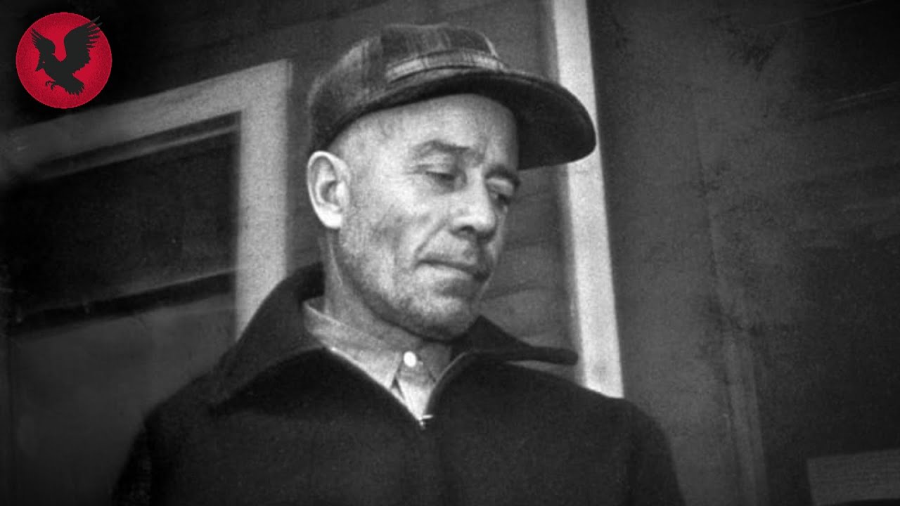 Seriemoordenaar Ed Gein.