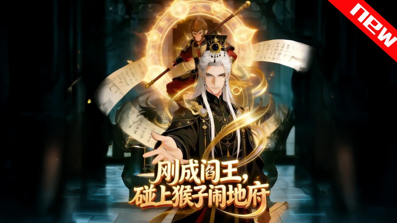 💕💕《刚成阎王，碰上猴子闹地府》穿越地府竟成后土弟子？看我如何觉醒地道，碾压圣人横推三界！#追光动漫社 #穿越 #動漫