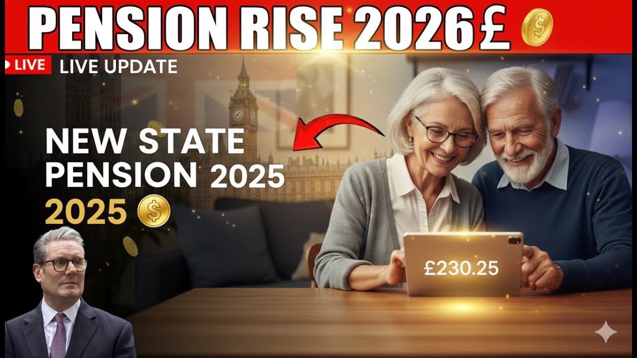 💥🇬🇧 LIVE: UK State Pension 2026 Big Update &mdash; Massive Rise Confirmed for Millions! | UK Wealth 💷