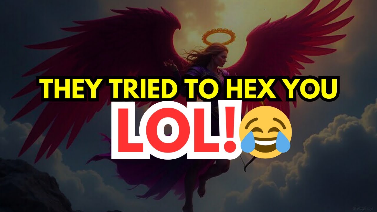 THEY PAID WITCHES TO DESTROY YOU... YOUR GUARDIAN ANGEL SMIRKED LIKE 