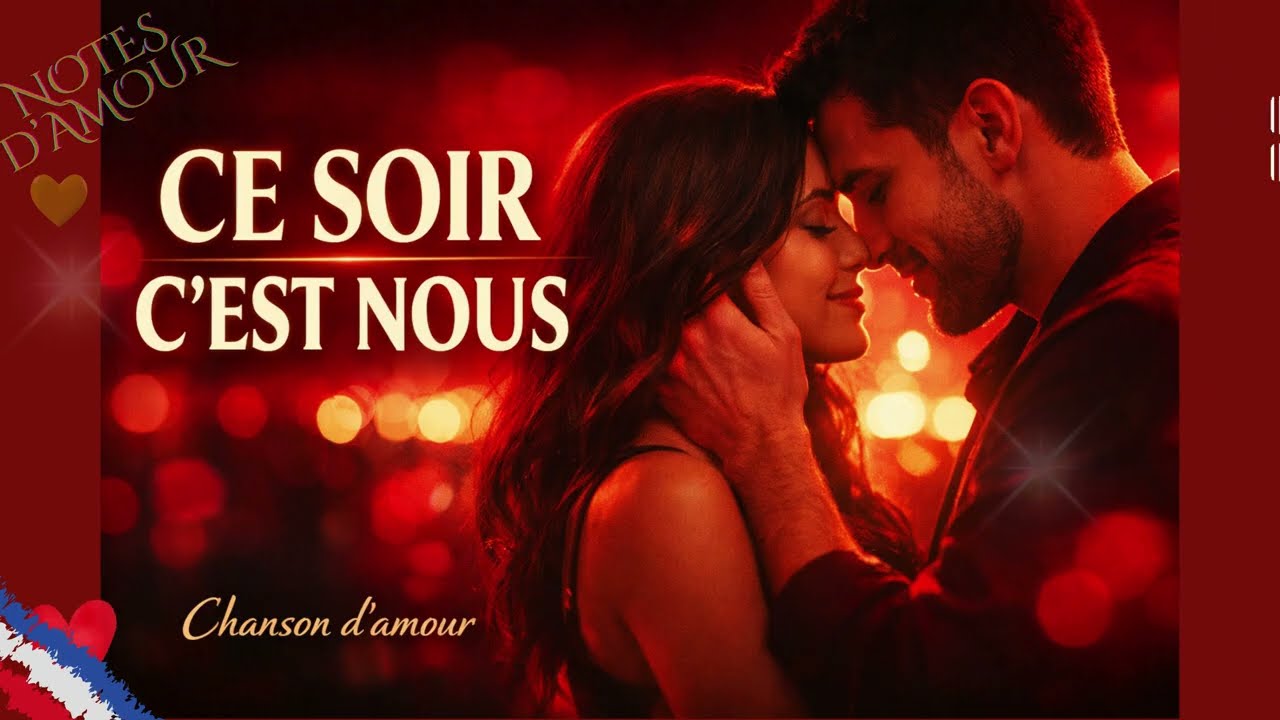 Ce Soir, C’est Nous 💘 | Chanson d’Amour Romantique — Tonight, It’s Us  | Romantic Love Song (Lyrics)