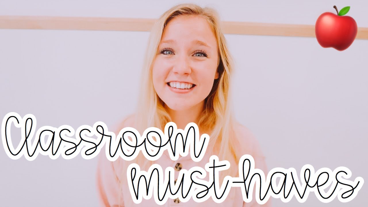 CLASSROOM MUST HAVES | WHAT TO BUY YOUR FIRST YEAR TEACHING! | Teacher Must Haves