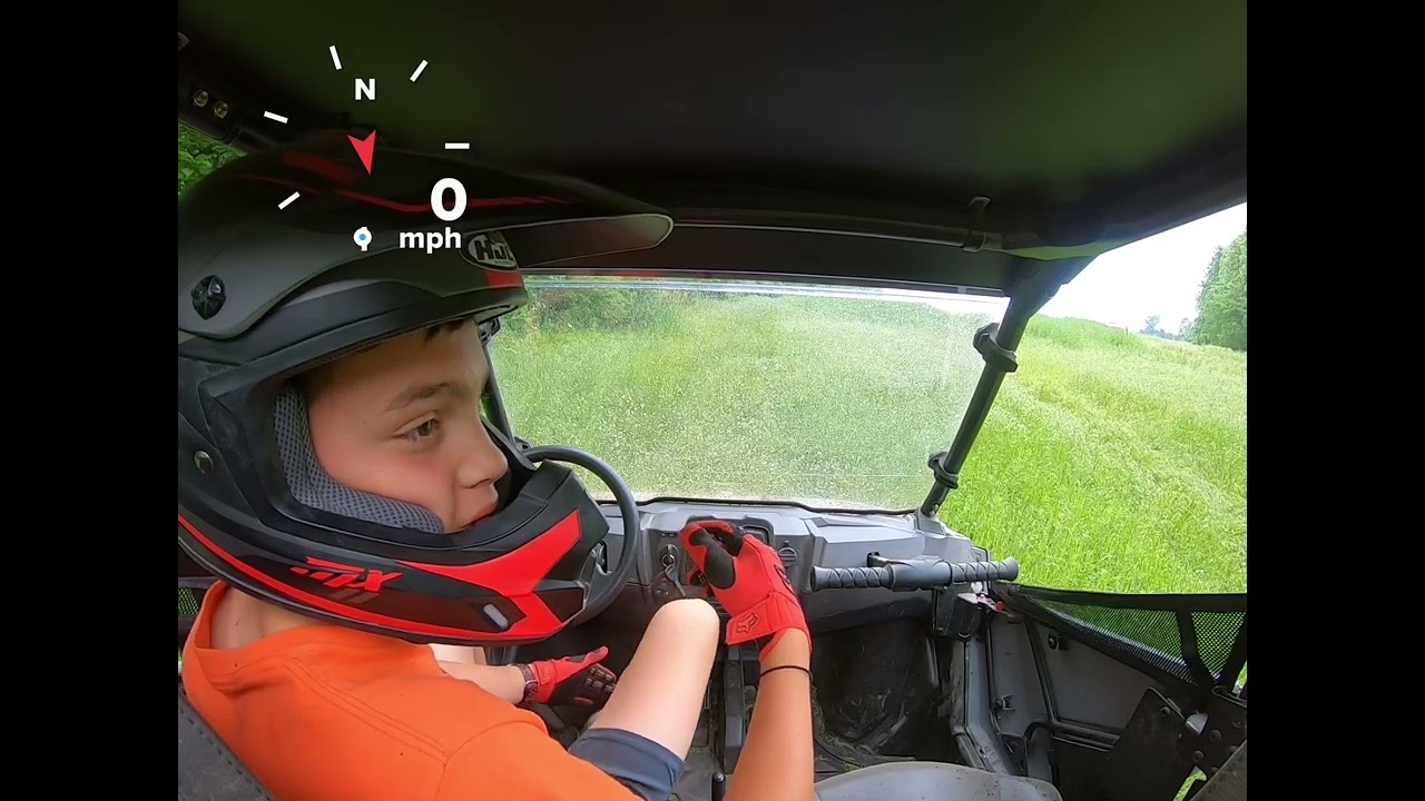 “Rainy” ride on my Polaris RZR 200