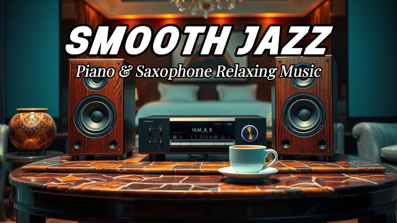Smooth Jazz  – For Relaxing,Chilling,Study and Sleep  || Piano & Saxophone Relaxing Music