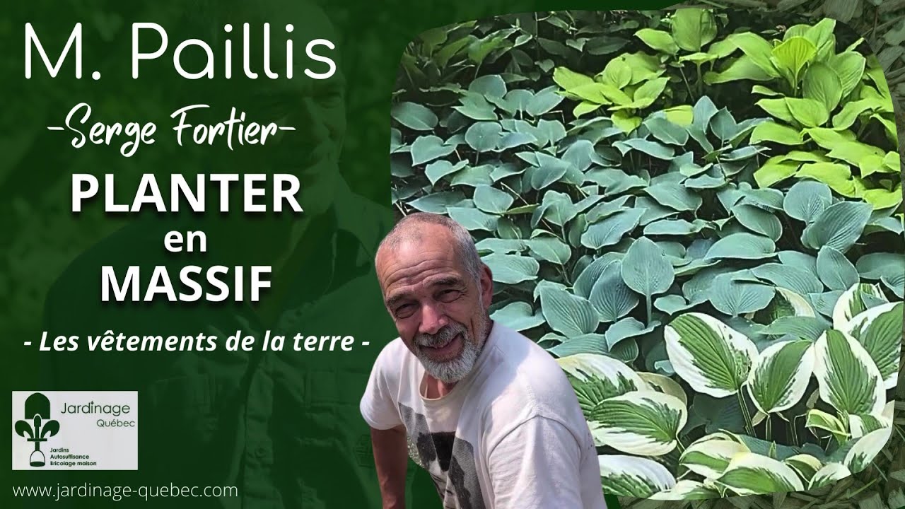 PLANTER EN MASSIF - AMÉNAGEMENT PAYSAGER AVEC SERGE FORTIER