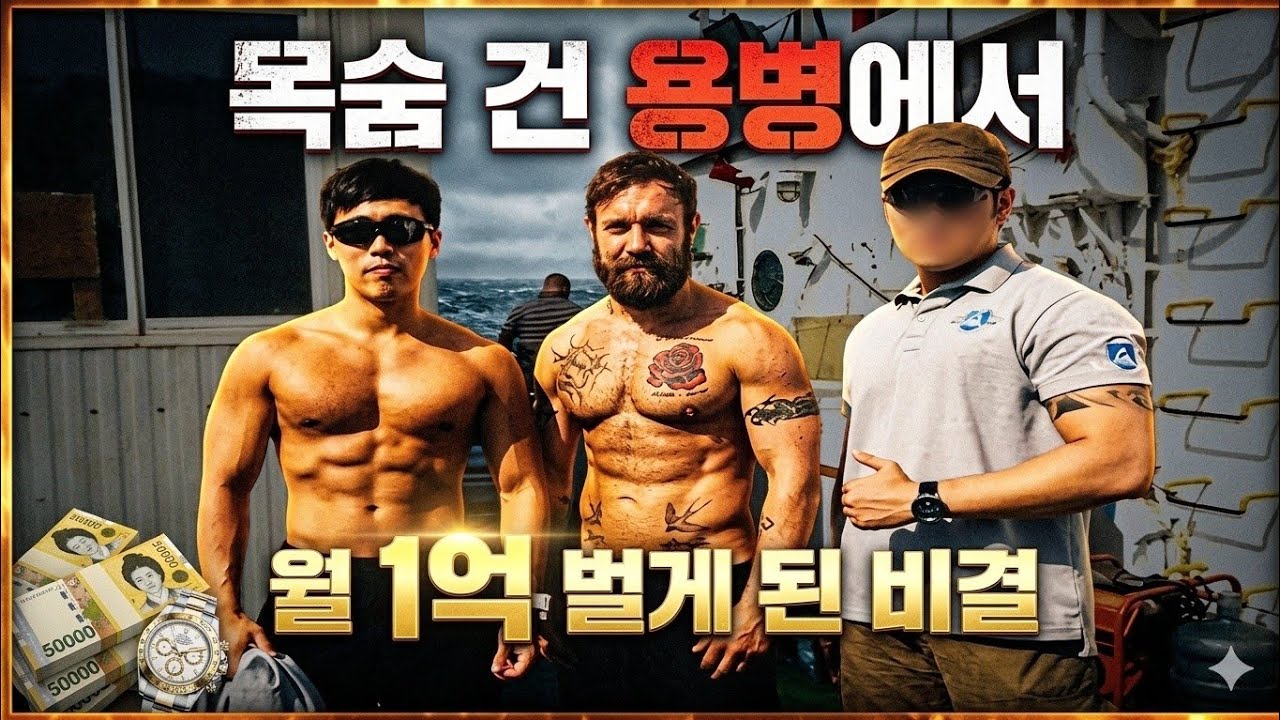 중동 용병으로 5년간 목숨 걸다가 월 1억씩 돈 벌게 된 방법
