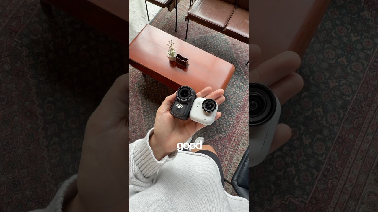 Insta360 GO Ultra или DJI Osmo Nano? Оба маленькие и мощные&hellip; но не одинаковые. 🤔 #dji #insta360