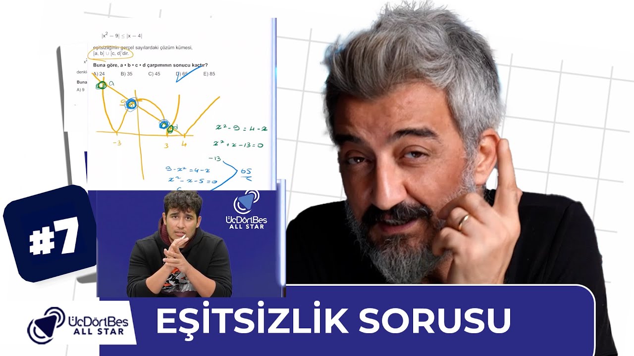 Mahsum Öztürk EŞİTSİZLİK Sorusu Çözüyor | Öyle Çözülmez Böyle Çöz 7