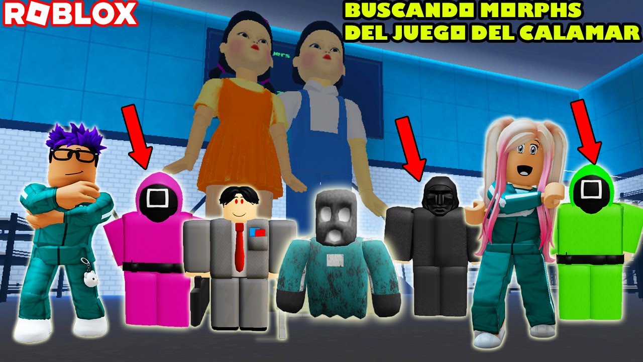 Buscando Las Morphs Mas Epicas Del Juego Del Calamar!😀😀