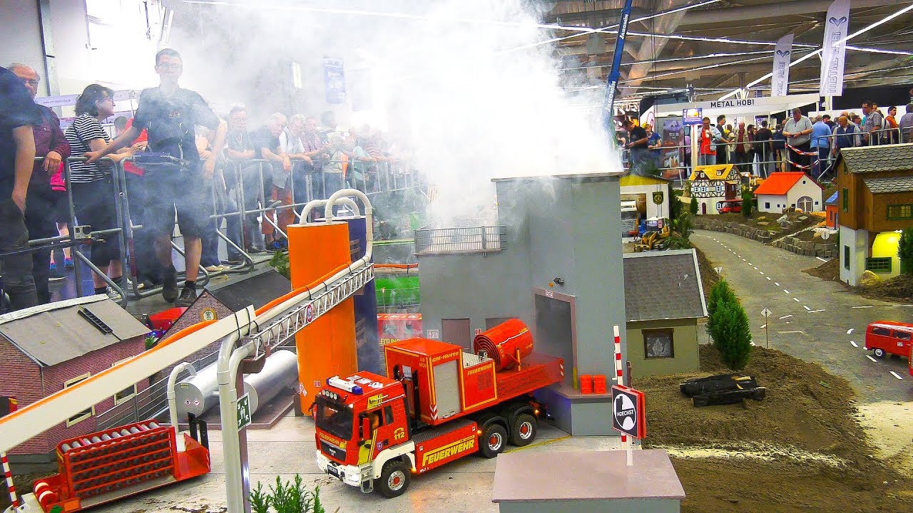 BIG RC FIRE RESCUE OPERATION!! RC FIRE FIGHTER TRUCKS!! *RC SCANIA, RC MAN, RC AUDI, RC MB