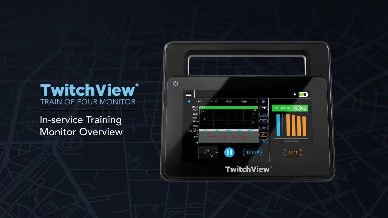 TwitchView Train of Four Monitor - In-Service Training: Monitor Overview
