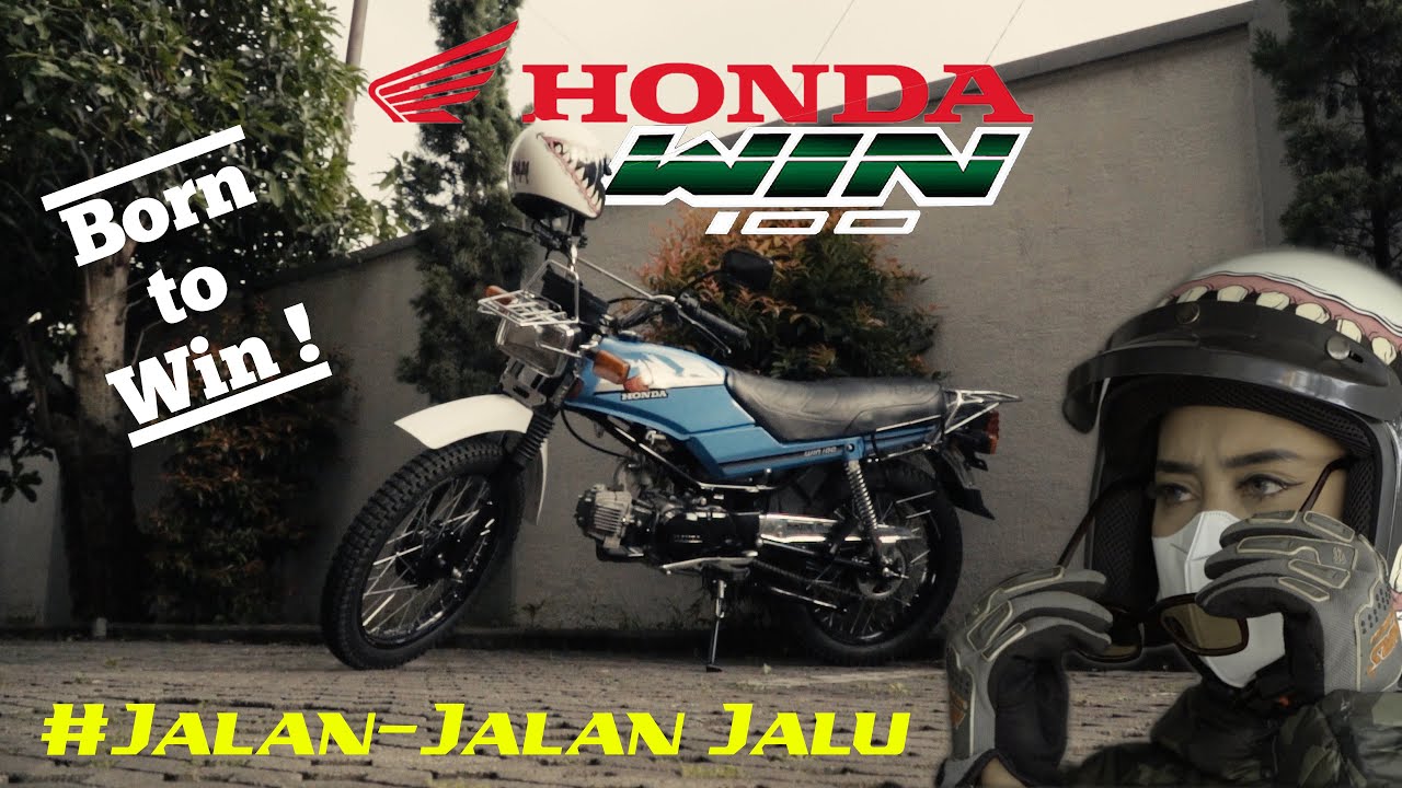 Honda Win 100 Cinematic | #JalanJalanJalu | A6400 Cinema 4K