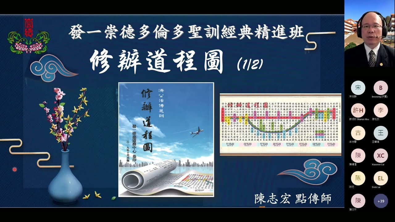 聖訓經典  -「修辦道程圖（上）」