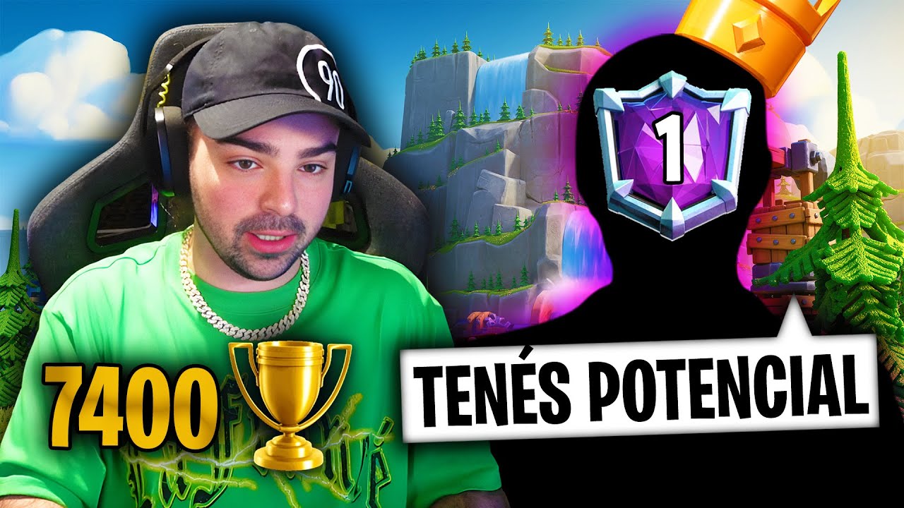 TOP MUNDIAL ME ENSEÑA A JUGAR CLASH ROYALE