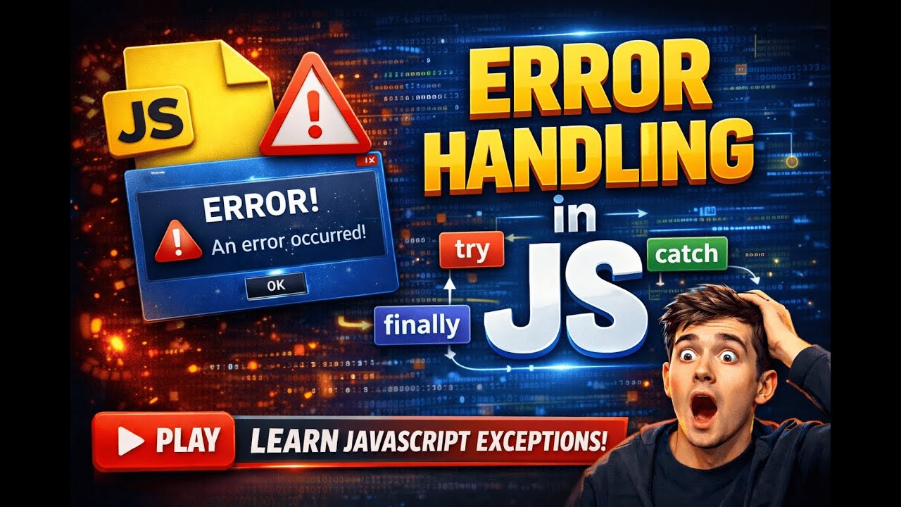 Error Handling in Javascirpt Explained Simply