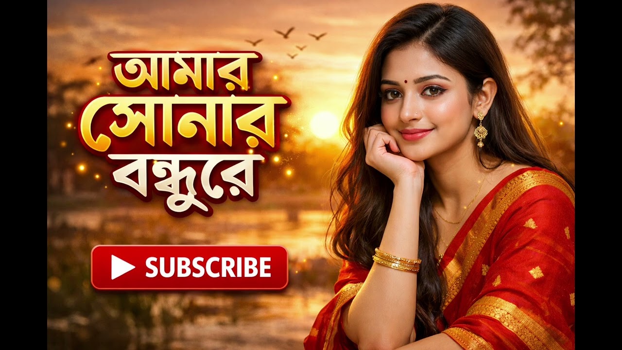 আমার সোনা বন্ধুরে #গান #বাংলা 