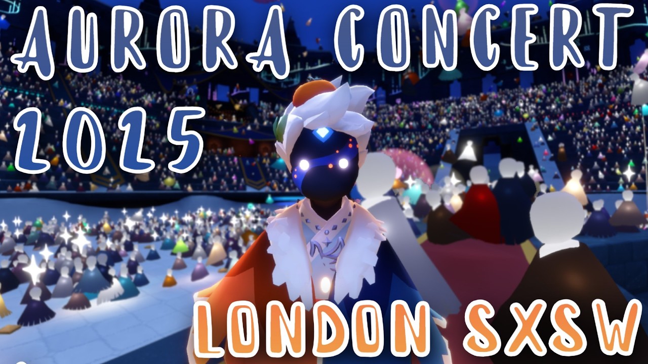 Sky's 2025 AURORA Concert – Breaking Records and Hearts at SXSW London (10,000 players)