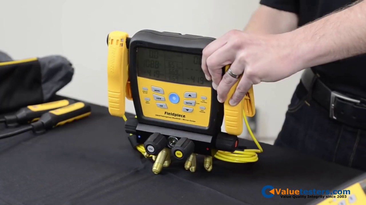 Fieldpiece SMAN Digital Manifold SM480V and SM380V