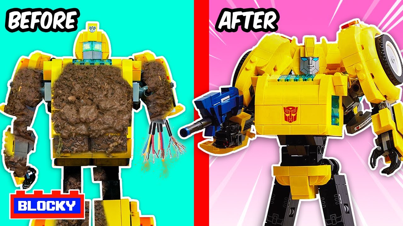 Reparo a Bumblebee en LEGO Transformers | Blocky Bricks ESP